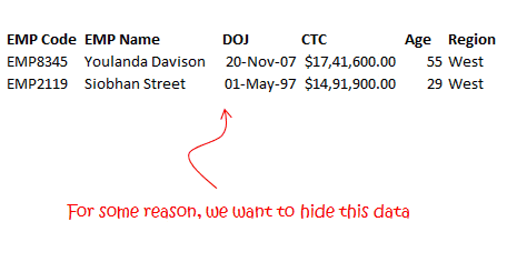 Hiding Options in Excel 13