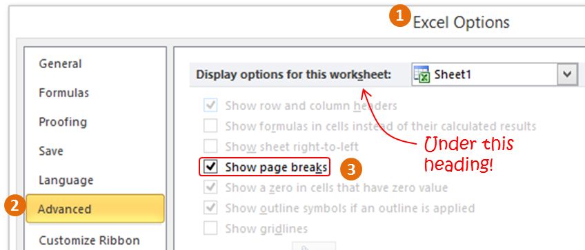 Hiding Options in Excel10