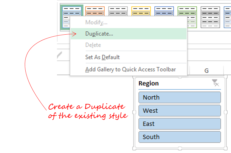 Slicers Formatting Tricks 9