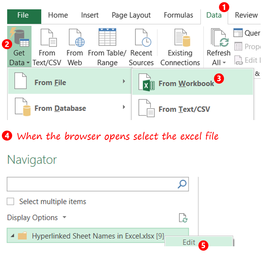 Create List Of Hyperlinked Sheet Names In Excel Goodly